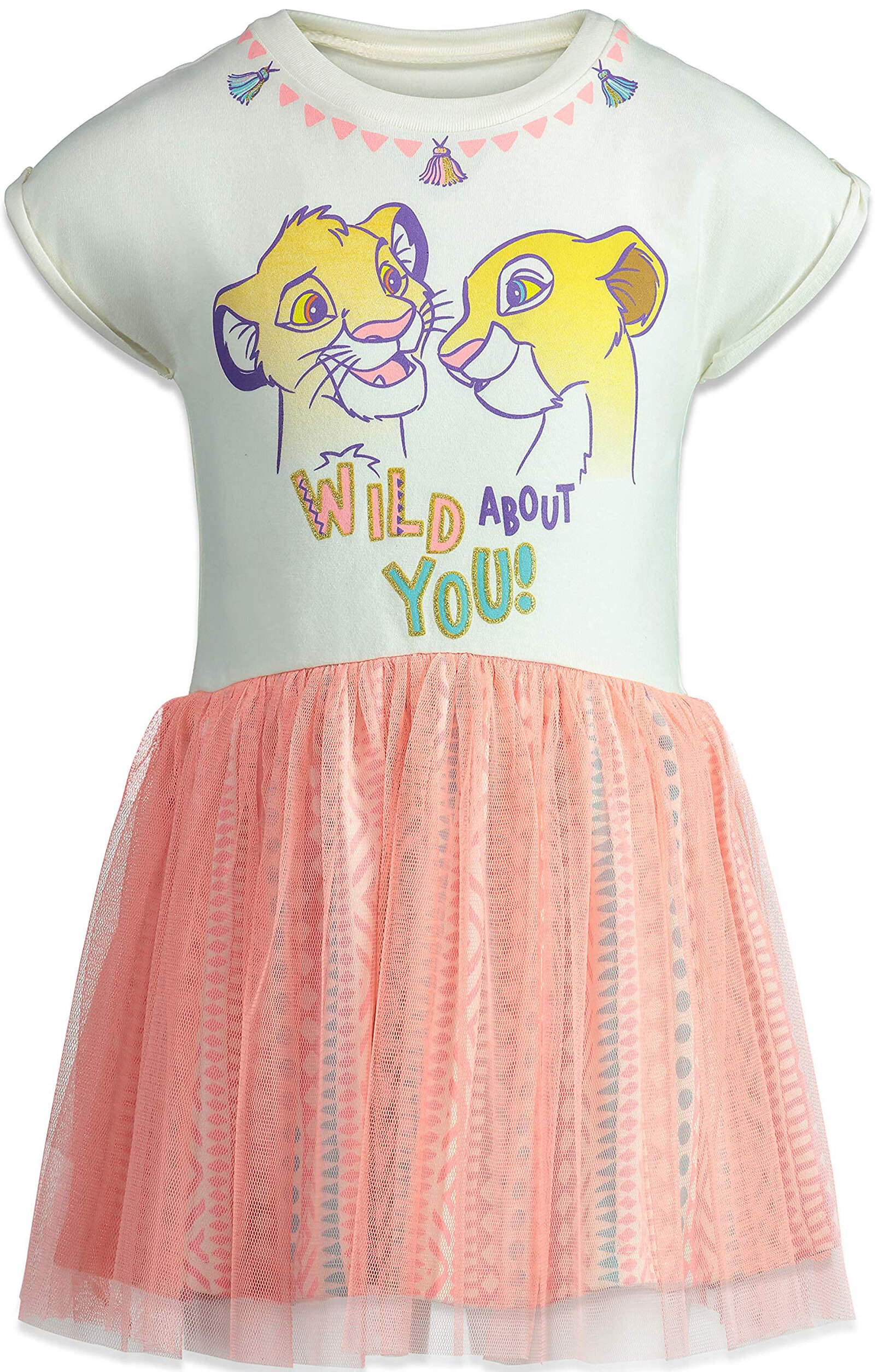 Disney Lion King Simba Nala Toddler Girls Dress Toddler to Big Kid